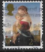 GB 2nd Kerstzegel - Maria met Jezus - 2007, Postzegels en Munten, Postzegels | Europa | UK, Verzenden, Gestempeld