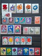 Postzegels, bloemen Roemenië, Ophalen of Verzenden, Gestempeld, Overige thema's