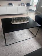 Salontafel industrieel zwart, Gebruikt, 50 tot 100 cm, Metaal, Minder dan 50 cm