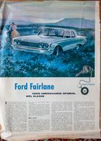 Tijdschriftartikel Ford Fairlane (Panorama 1960), Gelezen, Ophalen of Verzenden, Panorama, Ford