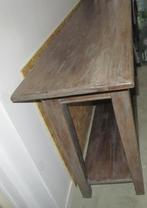 Prachtige eiken sidetable, Huis en Inrichting, Tafels | Sidetables, Ophalen, Gebruikt, 100 tot 150 cm, Eikenhout