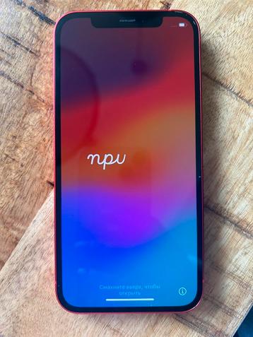 Apple iPhone 12 rood 64 GB beschikbaar voor biedingen