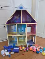 Peppa Pig speelhuis! 76x58x24cm, Ophalen, Gebruikt, Poppenhuis
