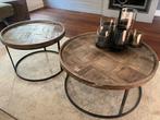 Riviera Maison flatiron coffetable salontafel, Ophalen, Rond, 50 tot 100 cm, Zo goed als nieuw