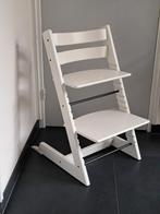 Stokke Tripp Trapp kinderstoel NIEUW MODEL in wit, Kinderen en Baby's, Kinderstoelen, Ophalen, Zo goed als nieuw, Meegroeistoel