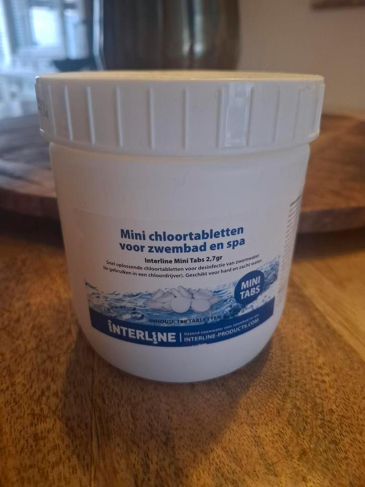 Mini Chloortabletten voor Zwembad & Spa, Tuin en Terras, Zwembaden, Zo goed als nieuw, Overige typen, Minder dan 80 cm, Minder dan 200 cm