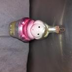 B986 oude kerstbal meisje 8 cm, Ophalen of Verzenden, Gebruikt