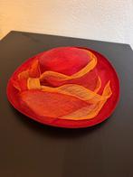 Hoed rood/oranje Jos van Dijk, Ophalen of Verzenden, Zo goed als nieuw, 56 of 57 cm (M, 7 of 7⅛ inch), Hoed