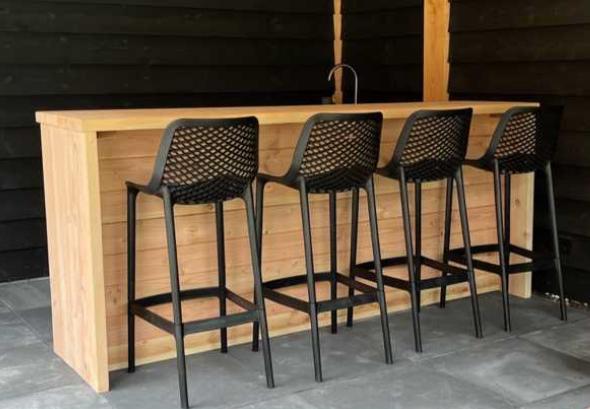 Siesta Air Barstoel nieuw, Huis en Inrichting, Barkrukken, Nieuw, 60 tot 90 cm, Kunststof, 1 kruk, Met voetsteun, Ophalen