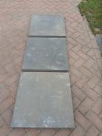 60x60 Grijze Tegels, Doe-het-zelf en Verbouw, Tegels, Ophalen, Gebruikt, 60 cm of meer, Minder dan 5 m²