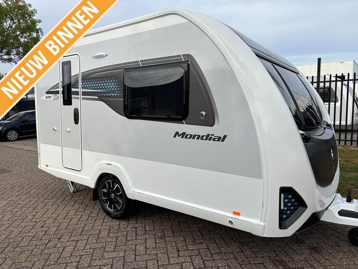 Sprite Mondial 370 SE met eindkeuken, Caravans en Kamperen, Caravans, tot en met 2, 750 - 1000 kg, Overige, Sprite, Overige typen