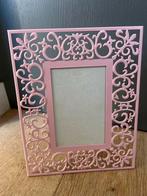 Roze fotolijst met sierlijke details, Ophalen, Zo goed als nieuw