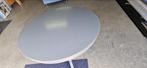 Antieke Ronde Tafel Grijs - 120cm, Huis en Inrichting, Tafels | Eettafels, Ophalen, Gebruikt, 100 tot 150 cm, Rond