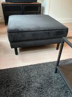 Woood Hocker Robin fluweel antraciet (poef), Ophalen, Vierkant, 75 tot 100 cm, Zo goed als nieuw