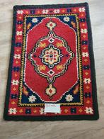 Smyrna wandkleed 90x62 cm met wol geknoopt, Hobby en Vrije tijd, Ophalen of Verzenden, Nieuw, Breien of Haken, Wol of Garen