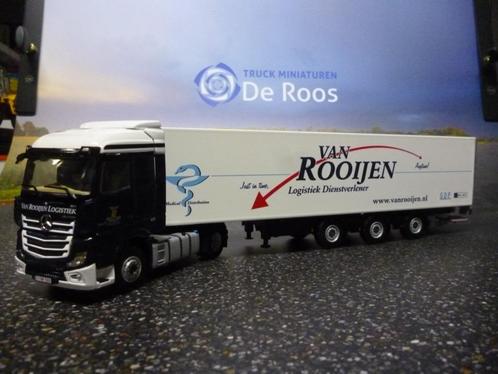 WSI Mercedes Actros Van Rooijen, Hobby en Vrije tijd, Modelauto's | 1:50, Nieuw, Bus of Vrachtwagen, Wsi, Verzenden