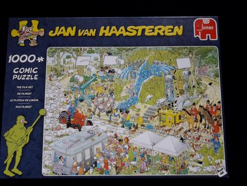 Jan van Haasteren - The Film Set, Hobby en Vrije tijd, Denksport en Puzzels, Zo goed als nieuw, Legpuzzel, 500 t/m 1500 stukjes