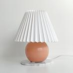 vintage DeensDesign LAMP roze porselein lampvoet retro Hagro, Overige materialen, Gebruikt, Ophalen of Verzenden, Vintage Mid Century Deens Design Post Modern Hollywood Regency