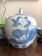 Chinese grote dekselpot, Ophalen of Verzenden