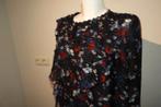 Erdem x H&M zijde top bonte bloemen print ruches M, Maat 38/40 (M), Overige kleuren, Verzenden, Zo goed als nieuw
