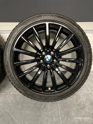 19” originele BMW 5 serie G30 G31 velgen + winterbanden 633  beschikbaar voor biedingen