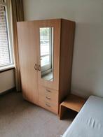 Kledingkast met hang- en leggedeelte, Huis en Inrichting, Overige materialen, Gebruikt, Modern, 150 tot 200 cm