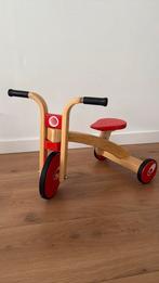Houten loopfiets PinToy, Kinderen en Baby's, Speelgoed | Houten speelgoed, Ophalen, Zo goed als nieuw, Rij- of Hobbelspeelgoed