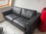 Leren tweezits bank, Huis en Inrichting, Banken | Bankstellen, Ophalen, 150 tot 200 cm, Tweepersoons, Zo goed als nieuw