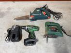 Elektrisch Gereedschap Set - Bosch, Black&Decker, Hitachi, Gebruikt, Variabele snelheid, Minder dan 400 watt, Ophalen