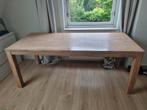 Eiken houten eettafel Woood 200 l x 90 b x 78 h goede staat, Huis en Inrichting, Tafels | Eettafels, Ophalen, 50 tot 100 cm, Zo goed als nieuw