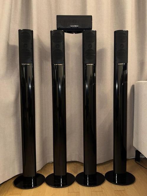 High end Harman Kardon surround speakers + Jamo Sub 210, Audio, Tv en Foto, Home Cinema-sets, Zo goed als nieuw, Overige spelers