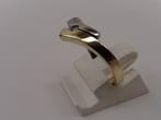 Gouden damesring met briljant                            G42, 18 tot 19, Gebruikt, Overige kleuren, .
