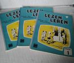 3 leesboekjes voor beginnende lezertjes 1962, Antiek en Kunst, Ophalen