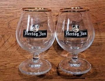 2x Hertog Jan bier glazen beschikbaar voor biedingen