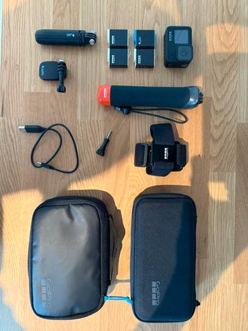 GoPro Hero9 Black + accessories  beschikbaar voor biedingen
