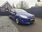 Ford Focus Wagon 1.0 EcoBoost Edition Plus Navi Clima Cruise, Auto's, Ford, Euro 5, Gebruikt, Zwart, Blauw