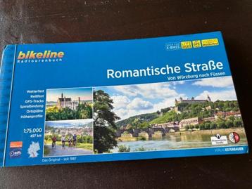 Romantische Strasse Bikeline Radtourenbuch beschikbaar voor biedingen