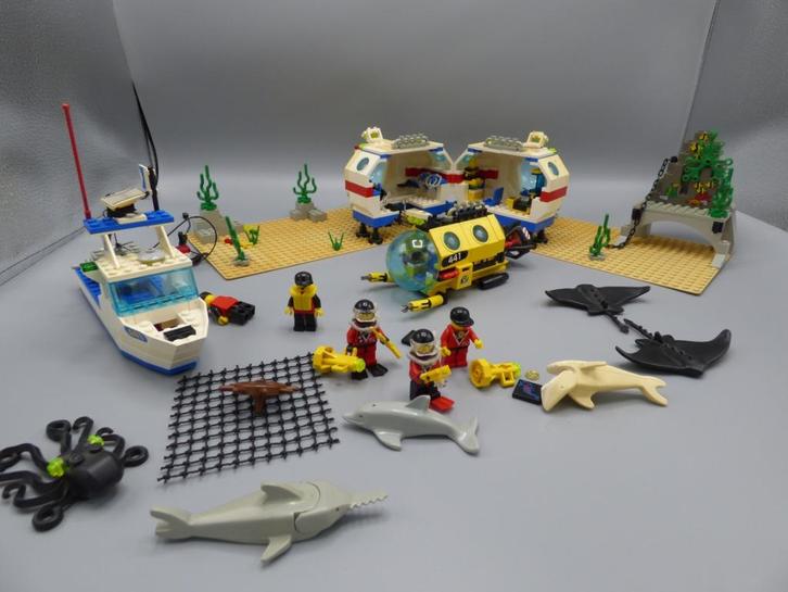 lego 6441 Diep rif toevluchtsoord met boekje, Kinderen en Baby's, Speelgoed | Duplo en Lego, Gebruikt, Lego, Complete set, Ophalen of Verzenden