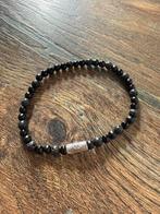 Rebels & Rose zwarte armband maat S, Zwart, Ophalen of Verzenden, Zo goed als nieuw, Elastiek