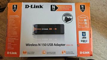 D-Link Wireless N 150 USB WiFi Adapter DWA-125 beschikbaar voor biedingen