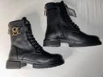 zwarte MEXX veterboots kimberley glad 37 *~~nieuw~~*, Kleding | Dames, Schoenen, Verzenden, Zwart, Lage of Enkellaarzen, Nieuw