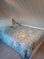 Ikea NORDLI Bed 160x200, Wit, Tweepersoons, Ophalen of Verzenden, Zo goed als nieuw