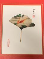 Ginkgo blad handbeschilderd, Ophalen of Verzenden