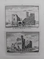 141-142 / Huis Spangen Rotterdam Gravure A. Rademaker, Antiek en Kunst, Kunst | Etsen en Gravures, Ophalen of Verzenden