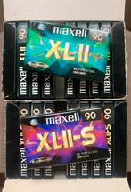 2x NOS doosjes Maxell XLII-90 XLII-S90 NIEUW cassettebandjes, 2 t/m 25 bandjes, Ophalen of Verzenden, Nieuw in verpakking, Maxell Europe Limited. Botanica Ditton Park, Riding Court Road,  Datchet, Slough,  Berkshire England SL3 9LL