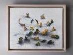 Erik Hirdes abstract, Antiek en Kunst, Ophalen of Verzenden