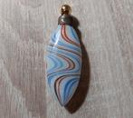 *Antiek parfumflesje - Jugendstil gekleurd glas, Antiek en Kunst, Antiek | Glas en Kristal, Ophalen of Verzenden