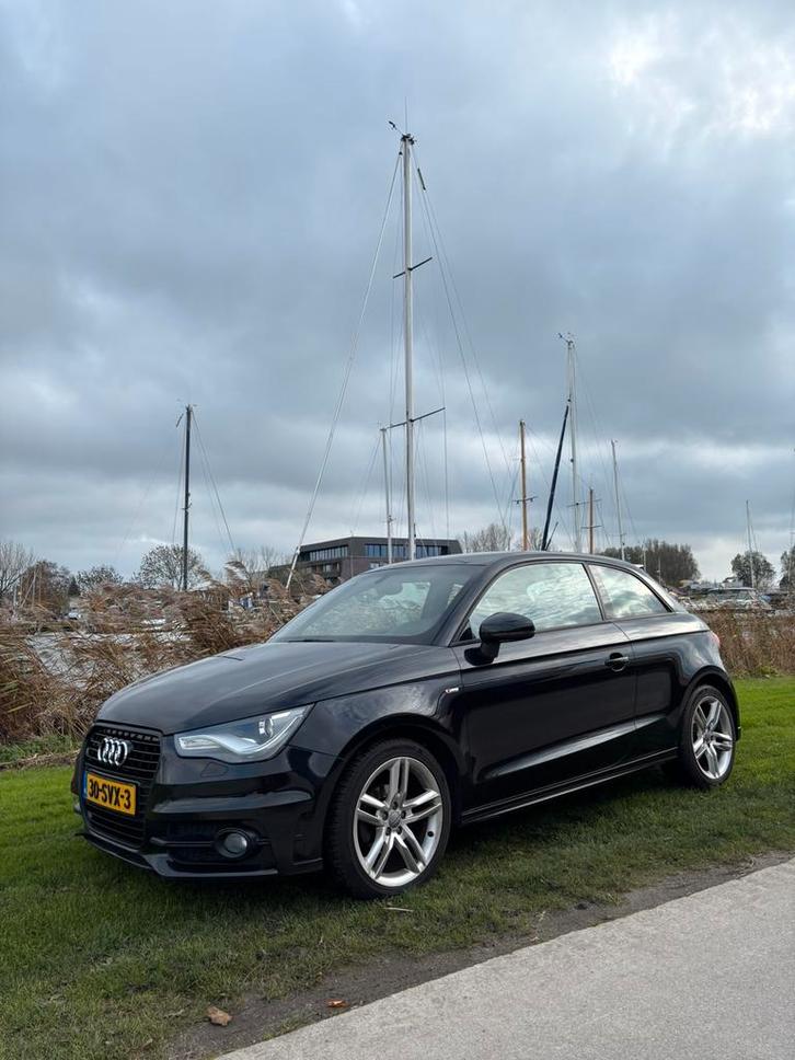 Audi A1 Pro Line S 2012, Auto's, Audi, Particulier, A1, Benzine, B, Hatchback, Handgeschakeld, Origineel Nederlands, Zwart, Zwart