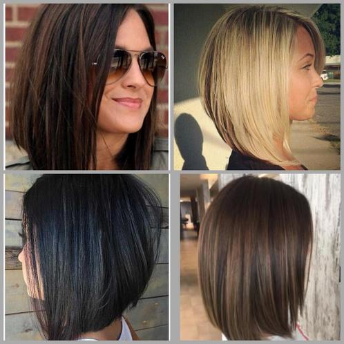 Knip model moderne/ klassieke Bob/ strakke lengte, Sieraden, Tassen en Uiterlijk, Uiterlijk | Haarverzorging, Nieuw, Ophalen