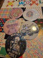 Menthal health buttons 58mm depressie angst adhd autisme, Ophalen of Verzenden, Nieuw